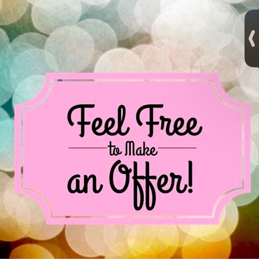 Feel Free to Make an Offer Sign